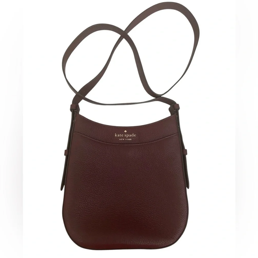 KATE SPADE DARK RED CROSSBODY BAG